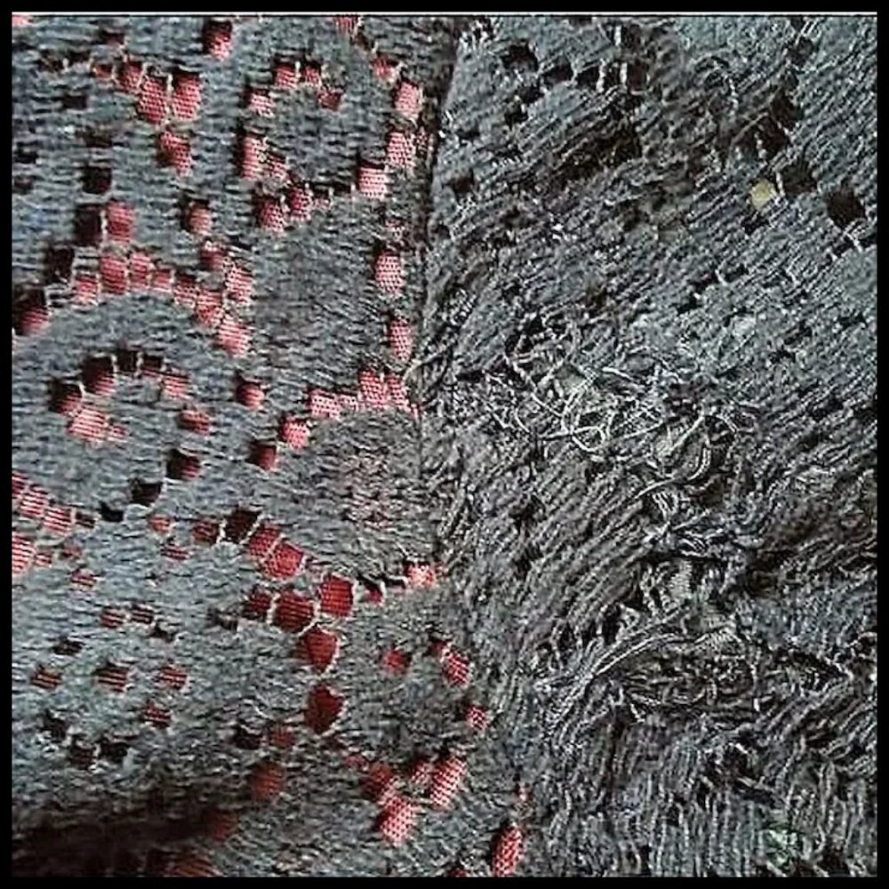 Vintage Little Black Lace Sheath Long Sleeve Cocktail Dress ~ VFG ~OOAK - Picture 5 of 13